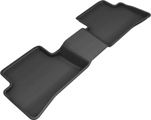 Lexus UX Floor Mat - Rear - 3D MAXpider - KAGU Series - Black - `19-`20
